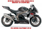 Preview: Beispiel Bild für die Farben, EV-X Schwarz für Suzuki GSX-R 1000 2009-2016